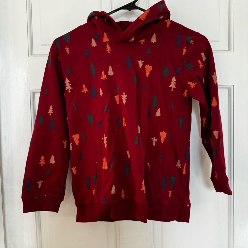 Dot Dot Smile Red Hoodie